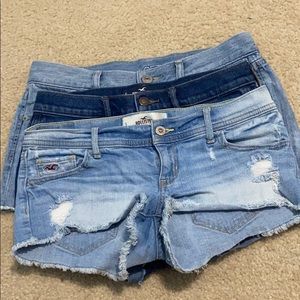 Jean Shorts Bundle Hollister and Loft